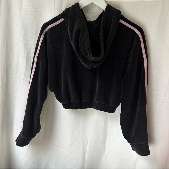 Playboy x MissGuided Velour Track Suit Zip Up Hoodie Size XS - Picture 3 of 3